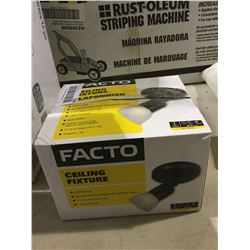 Facto Ceiling Fixture - Oil Rubbed Bronze Finish