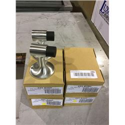 LOT OF 4 X 2 STAINLESS DOOR STOPPERS