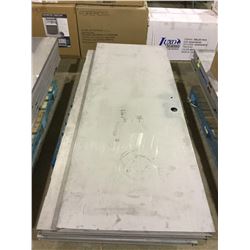 NEW Commercial 1.5 hr fire rated 30 inch metal door slab