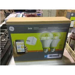 Link connected LED bulb starter kit