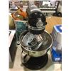 Image 1 : Kitchen Aid Mixer with attachments black