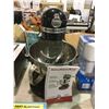Image 2 : Kitchen Aid Mixer with attachments black