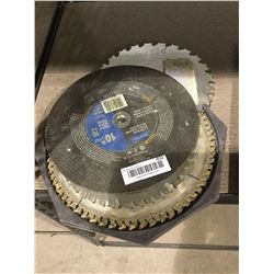 LOT of 3 used saw blades