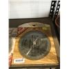 Image 3 : LOT of 3 used saw blades