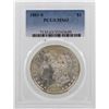 Image 1 : 1881-S $1 Morgan Silver Dollar Coin PCGS MS63