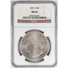 Image 1 : 1881-S $1 Morgan Silver Dollar Coin NGC MS63