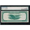 Image 2 : 1918 $1 San Francisco Federal Reserve Note PMG 40