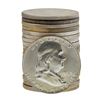 Image 1 : Roll of (20) Brilliant Uncirculated 1963-D Franklin Half Dollar Coins
