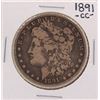Image 1 : 1891-CC $1 Morgan Silver Dollar Coin