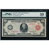 Image 1 : 1914 $10 Red Seal San Francisco Federal Reserve Note PMG 30