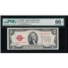 Image 1 : 1928E $2 Legal Tender Note PMG 66EPQ