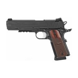 SIG 1911R 45ACP 5" 8RD BLK NS RSWD
