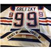 Image 2 : WAYNE GRETZKY SIGNED LE OILERS CAPTAIN JERSEY (482/499)