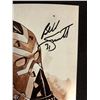 Image 2 : BILLY SMITH SIGNED HOCKEY ART PRINT (JSA COA)