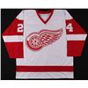 Image 2 : Chris Chelios Signed Jersey Inscribed "HOF 2013" (JSA COA)