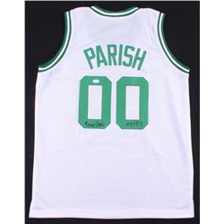 ROBERT PARISH SIGNED BOSTON CELTICS JERSEY ( JSA COA)