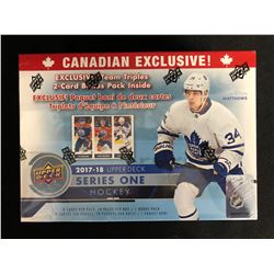 2017-18 UPPER DECK SERIES ONE HOCKEY BLASTER BOX