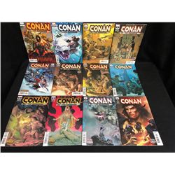 CONAN THE BARBARIAN #1-12 (MARVEL COMICS)