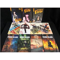 COMIC BOOK LOT (RONIN ISLAND/ ELVIRA/ SKYBOURNE)