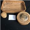 Image 2 : VINTAGE NOOTKA FIRST NATIONS WOVEN BASKETS