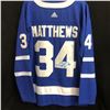 Image 1 : AUSTON MATTHEWS SIGNED MAPLE LEAFS JERSEY (JSA COA)