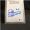 Image 2 : Joe Theismann Redskins Signed Lombardi Trophy (Beckett COA)