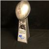 Image 1 : Mike Singletary Signed 15” Lombardi Trophy (Beckett COA)