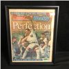 Image 1 : MARIANO RIVERA SIGNED BASEBALL WEEKLY FRAMED NEWPAPER WITH COA