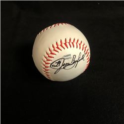 JESSE BARFIELD & LLOYD MOSEBY SIGNED BASEBALL (JSA COA)