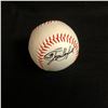 Image 1 : JESSE BARFIELD & LLOYD MOSEBY SIGNED BASEBALL (JSA COA)