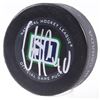 Image 1 : Elias Pettersson Signed Canucks Hockey Puck (PSA COA)