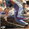 Image 2 : LARRY WALKER SIGNED 8X10 PHOTO (BECKETT COA)
