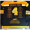 Image 1 : Bobby Orr Signed Bruins Stats Jersey (GNR Holo)