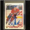 Image 1 : CHRIS CHELIOS SIGNED UPPER DECK HOCKEY CARD