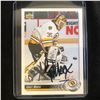 Image 1 : ANDY MOOG SIGNED UPPER DECK HOCKEY CARD