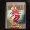 Image 1 : GUY LAFLEEUR SIGNED HOCKEY CARD