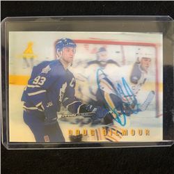 DOUG GILMOUR SIGNED HOCKEY CARD