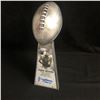 Image 1 : Lenny Moore - Colts - Signed Large Lombardi Trophy (PA COA)