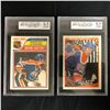 Image 1 : WAYNE GRETZKY GRADED HOCKEY CARD LOT (KSA GRADED)