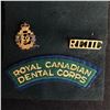 Image 1 : ROYAL CANADIAN DENTAL CORPS BADGES AND PATCH