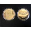 Image 1 : LOT OF 2 DONALD TRUMP COMMEMERATIVE COINS