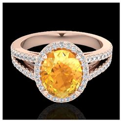 1.07 ctw VS/SI Diamond Solitaire Art Deco Ring 18K Yellow Gold
