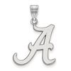 Image 1 : Sterling Silver University of Alabama Large Pendant