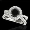 Image 1 : 1.25 ctw H-SI/I Diamond Solitaire Ring 10K White Gold