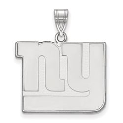Sterling Silver New York Giants Large Pendant