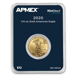 2020 1/4 oz Gold American Eagle (MintDirect® Premier Single)