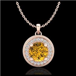 1.65 ctw Fancy Black Diamond Art Deco Ring 18K Rose Gold