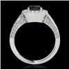 Image 2 : 1.25 ctw VS/SI Princess Diamond Ring 10K Yellow Gold
