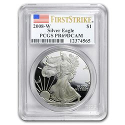 2008-W Proof Silver American Eagle PR-69 PCGS (FS)