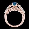 Image 2 : 1.70 ctw H-SI/I Diamond Solitaire Ring 10K Rose Gold